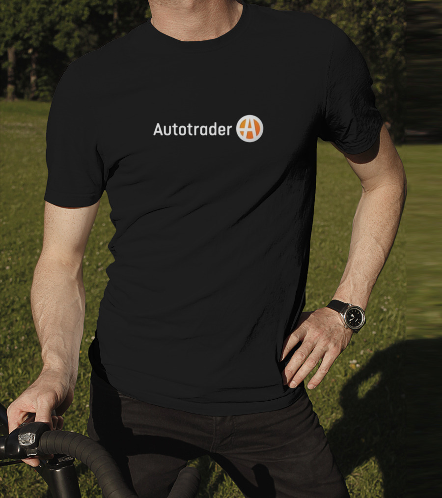 Autotrader Logo With Orange And White T-Shirt