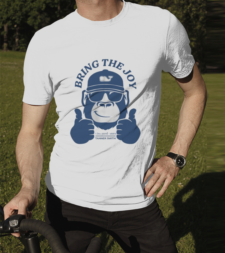 Bring The Joy Vineyard Vines Tanner Smith Whale Hat Sunglasses Gorilla T-Shirt