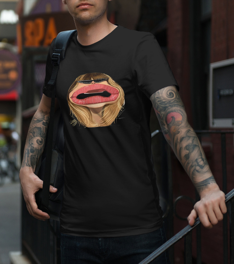 DrunkDrawn Science Fiction Young Iconic Mouth Sunglasses T-Shirt