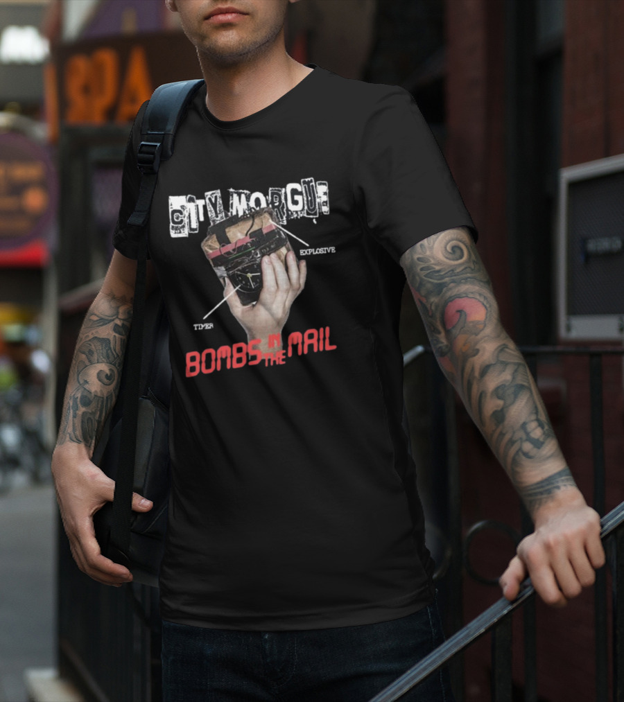 City Morgue Explosive Timer Bombs In The Mail T-Shirt