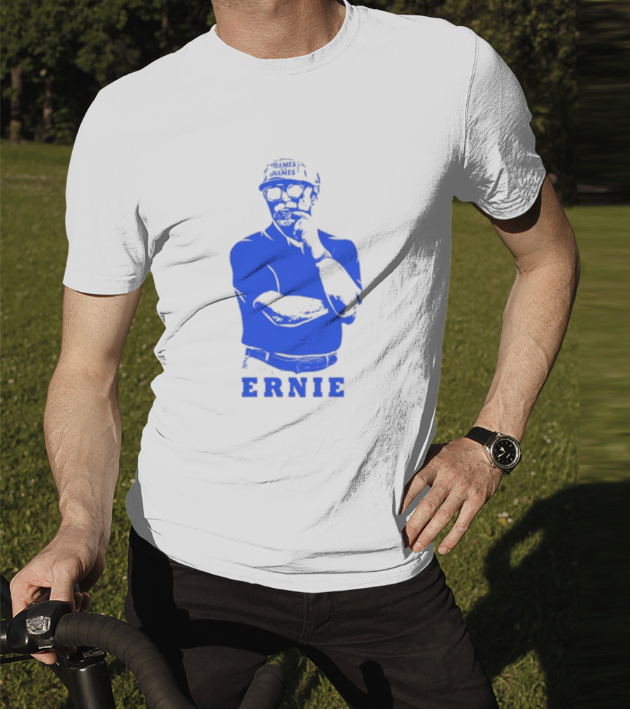 Games With Names Ernie Adams Iconic Blue T-Shirt
