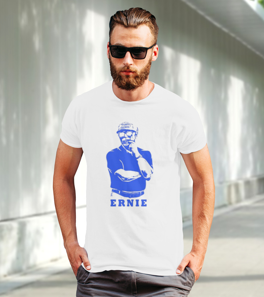 Games With Names Ernie Adams Iconic Blue T-Shirt
