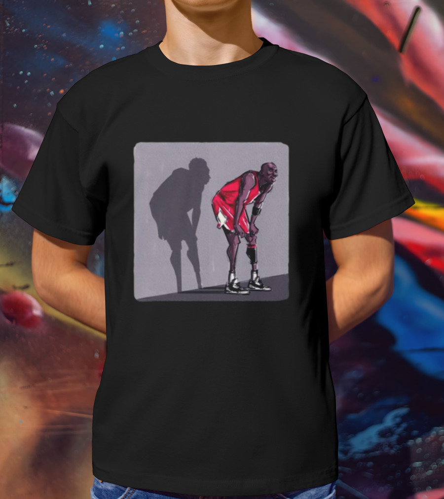 Me And My Shadow Basketball Legend Iconic T-Shirt