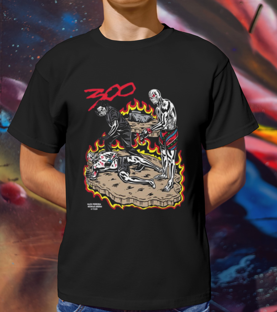 Alex Pereira Poatan 300 Sweet Dreamz Combat Arena#1.334 T-Shirt