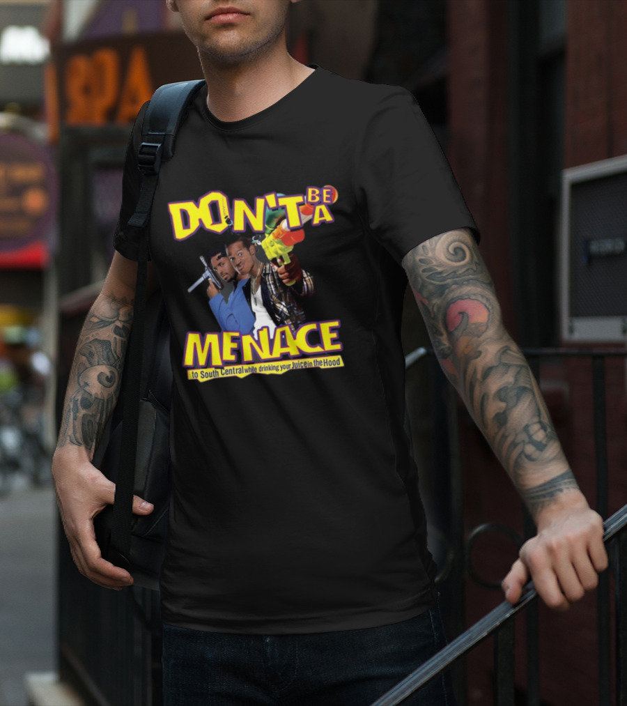 Channing Crowder Wearing Don't Be A Menace To South Central While Drinking Your Juice In The Hood T-Shirt