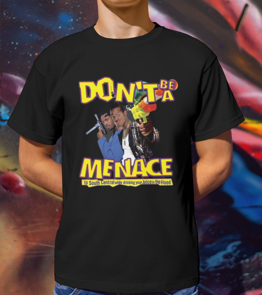 Channing Crowder Wearing Don't Be A Menace To South Central While Drinking Your Juice In The Hood T-Shirt