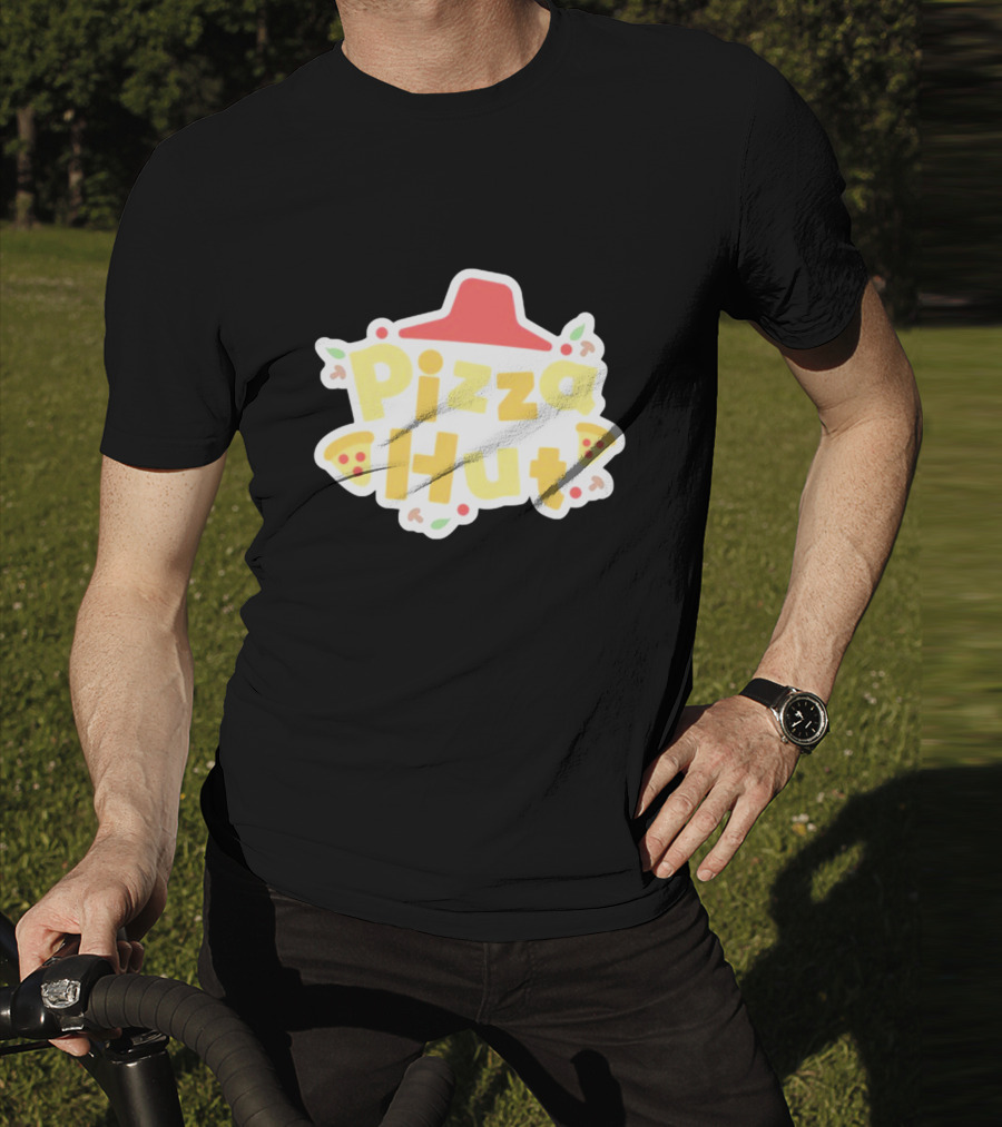 Pizza Hut Vtuber Style Playful T-Shirt