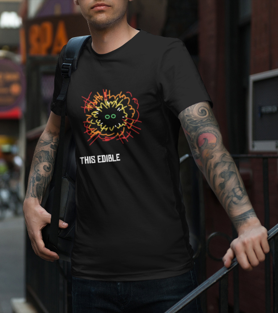 This Edible Explosion Black Cat Eyes T-Shirt