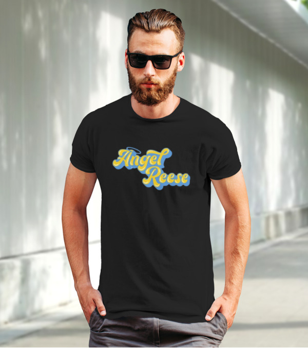 ChicagoSky Angel Reese Halo Script T-Shirt