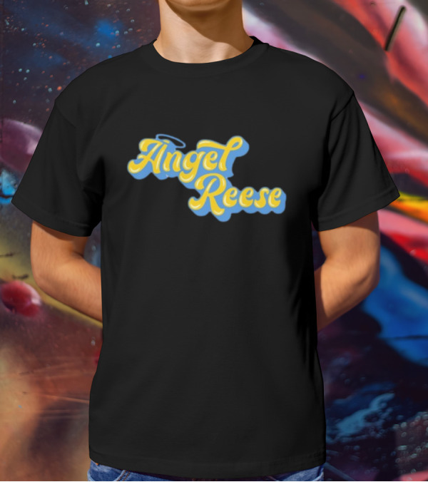 ChicagoSky Angel Reese Halo Script T-Shirt