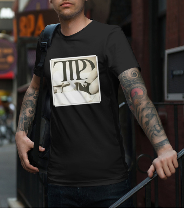 Ttpd The Tortured Poets Department Black And White Lying Woman T-Shirt