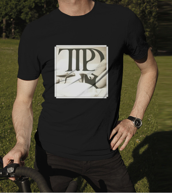 Ttpd The Tortured Poets Department Black And White Lying Woman T-Shirt