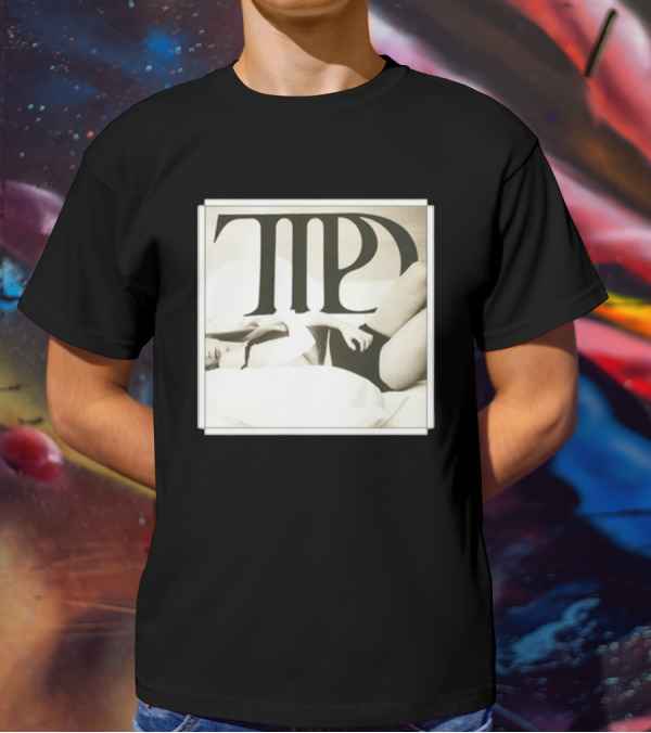 Ttpd The Tortured Poets Department Black And White Lying Woman T-Shirt