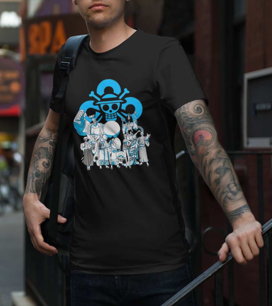 Cloud9 X One Piece Crew Straw Hat Pirates Exclusive Collaboration T-Shirt