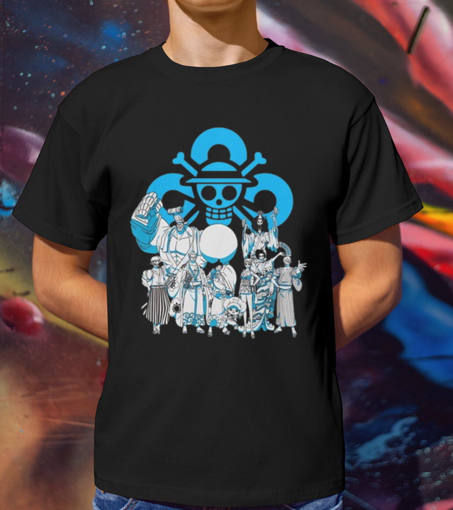 Cloud9 X One Piece Crew Straw Hat Pirates Exclusive Collaboration T-Shirt