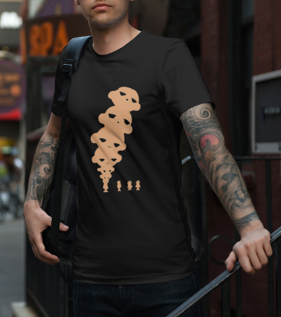 Impoppy Baby Head Gradient Faces T-Shirt