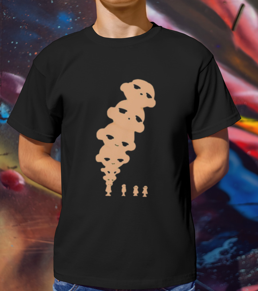 Impoppy Baby Head Gradient Faces T-Shirt