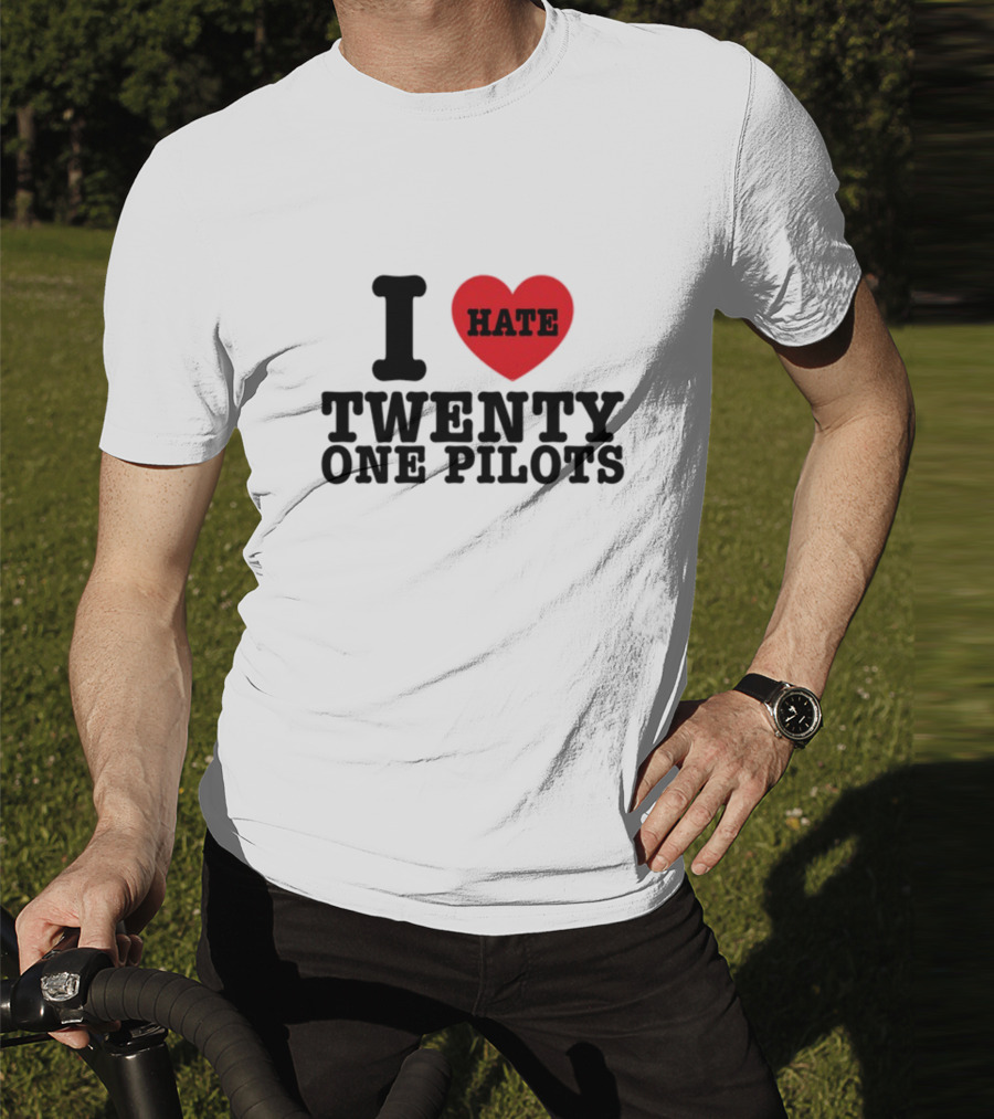 I Heart Hate Twenty One Pilots T-Shirt