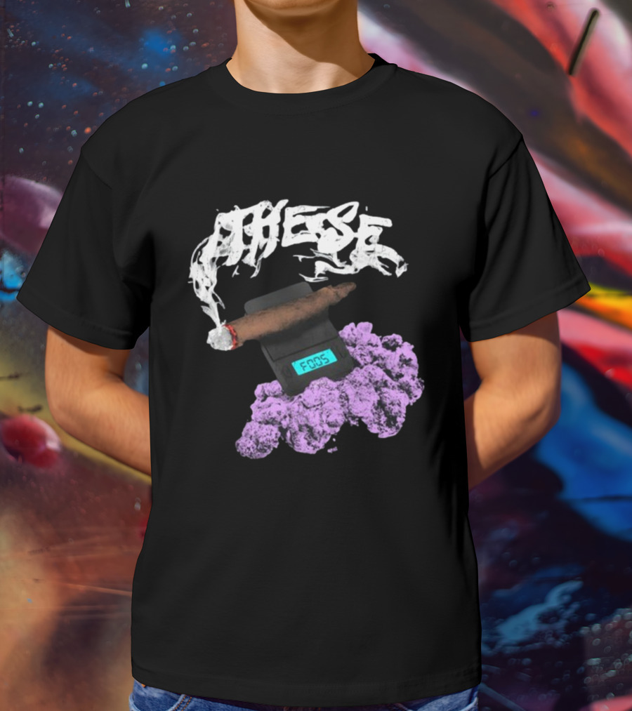 These Foos Scale Smoke Purple Clouds T-Shirt