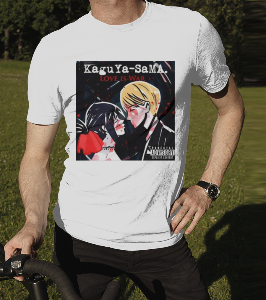 Kaguya-Sama Love Is War Explicit Content Parental Advisory T-Shirt