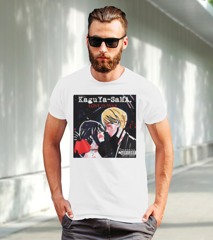 Kaguya-Sama Love Is War Explicit Content Parental Advisory T-Shirt