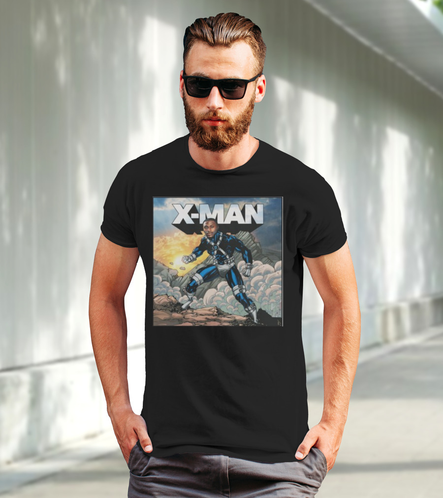 X-Man Carolina Panthers Xavier Legette Comic T-Shirt