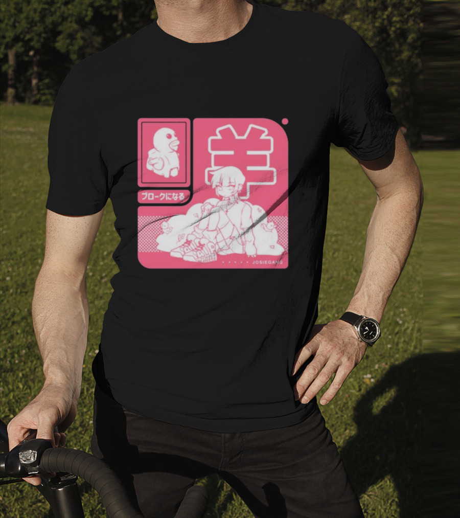 Sheepxing Bloke Josiegang Anime Manga Character Kawaii Aesthetic Japan T-Shirt