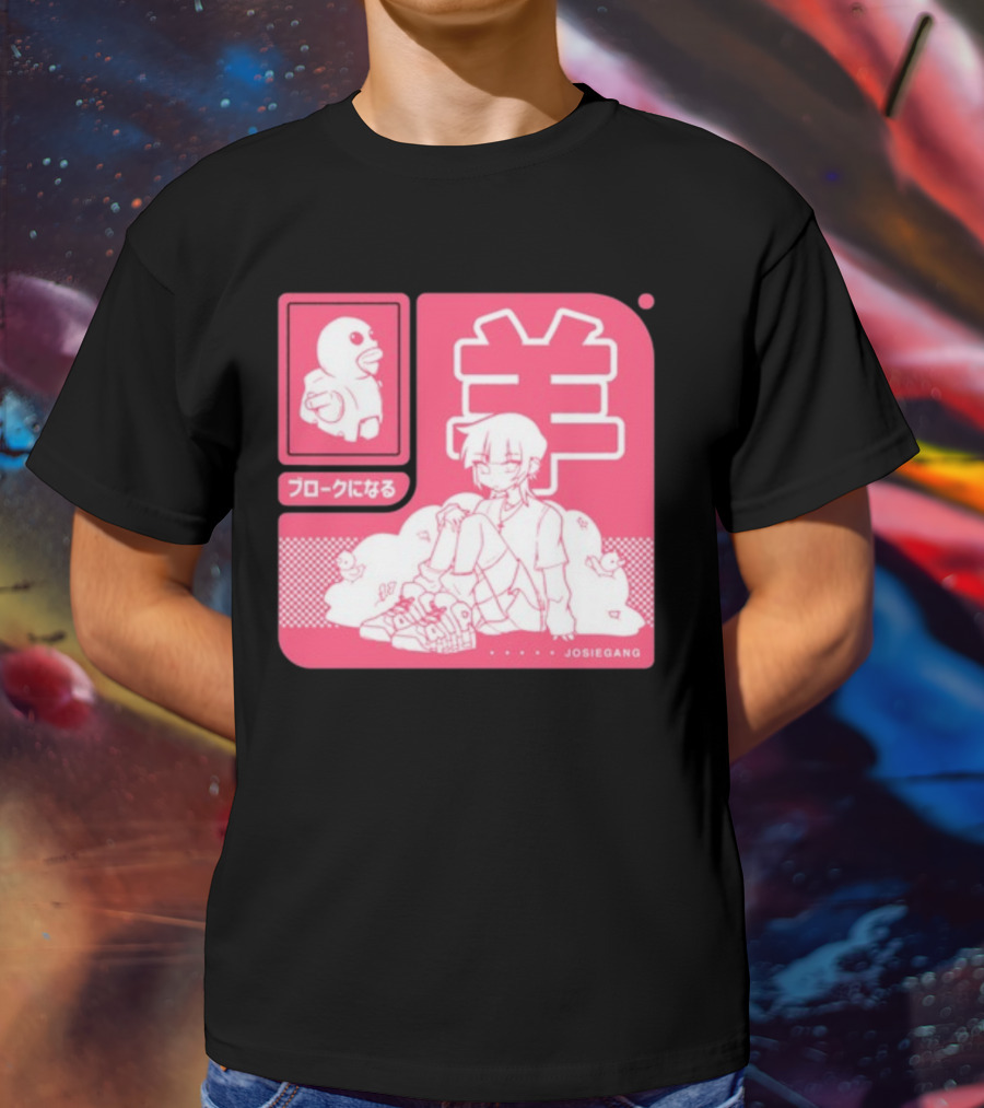 Sheepxing Bloke Josiegang Anime Manga Character Kawaii Aesthetic Japan T-Shirt