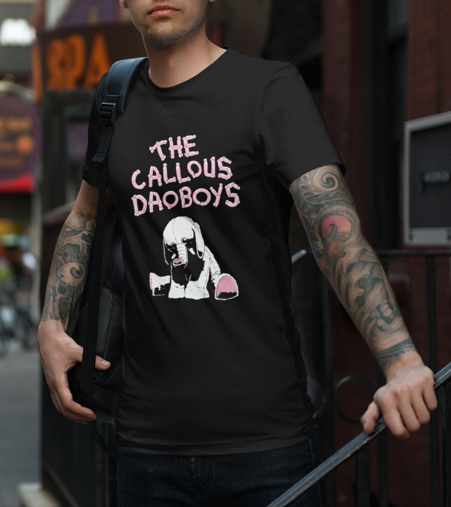 The Callous Daoboys Purple Elephant Album Cover T-Shirt