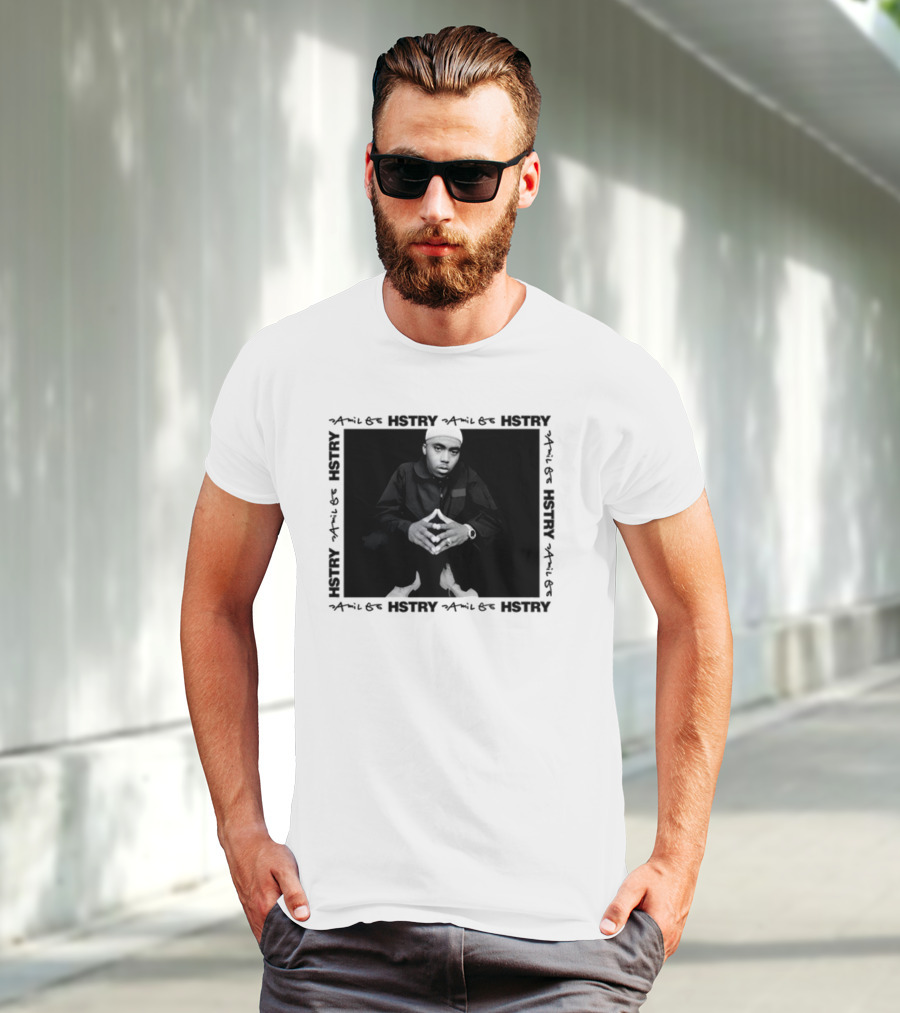 Hstry X Jamil Gs Hip Hop 50 Nas 90s Rap T-Shirt