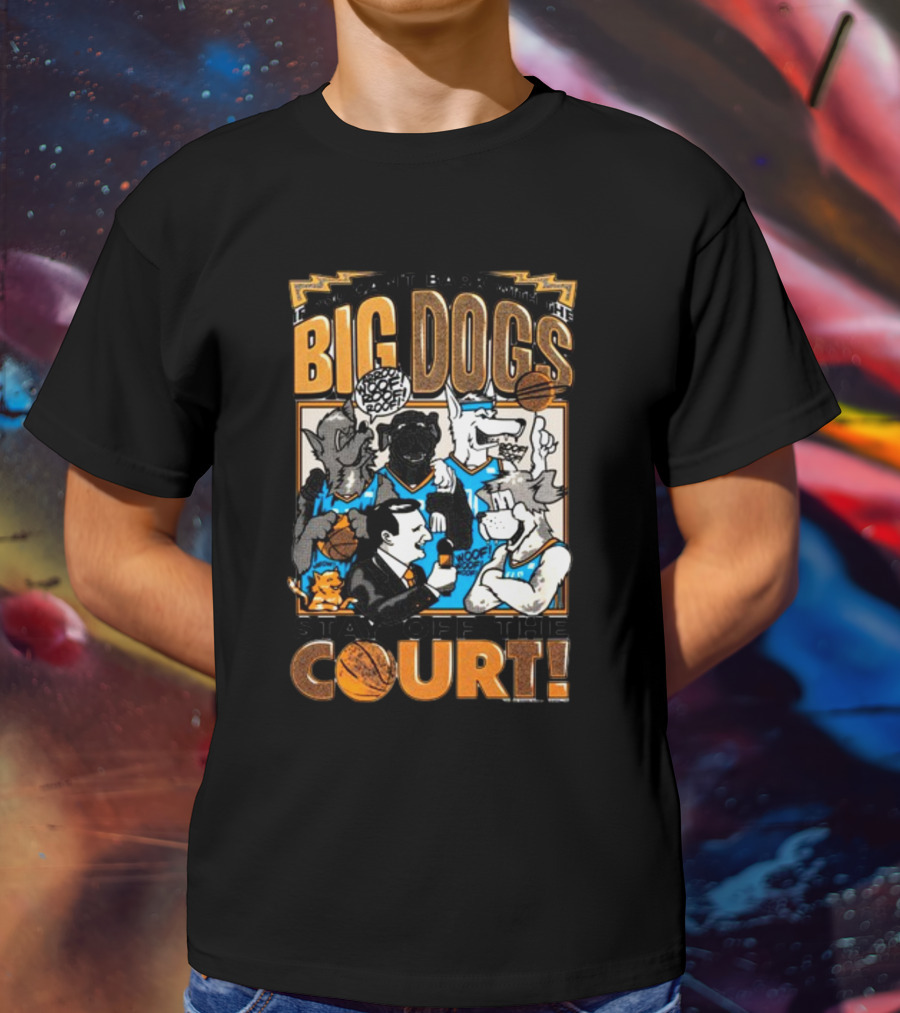 Jalen Williams Down To Dunk Big Dogs Playoff Stay Off The Court T-Shirt