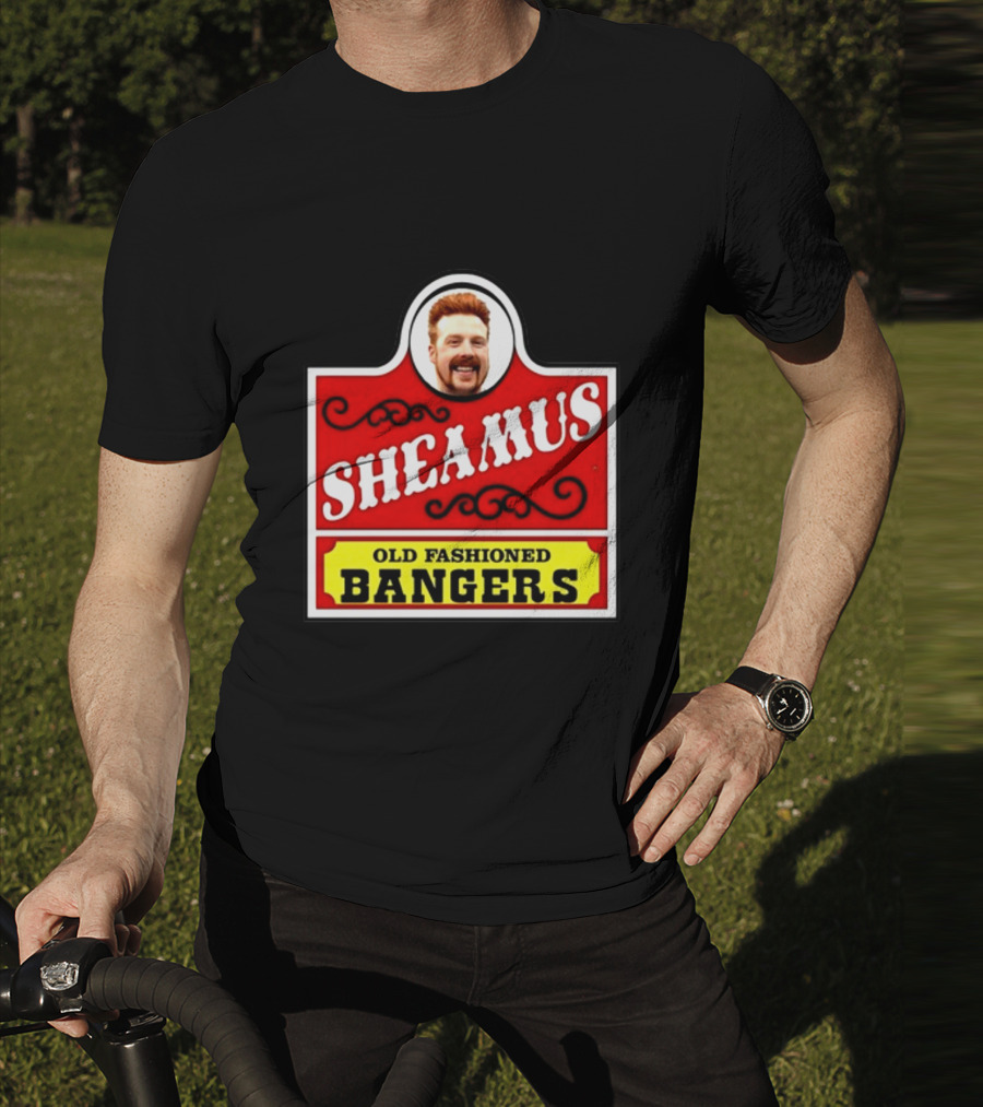 Sheamus Old Fashioned Bangers Retro Label T-Shirt