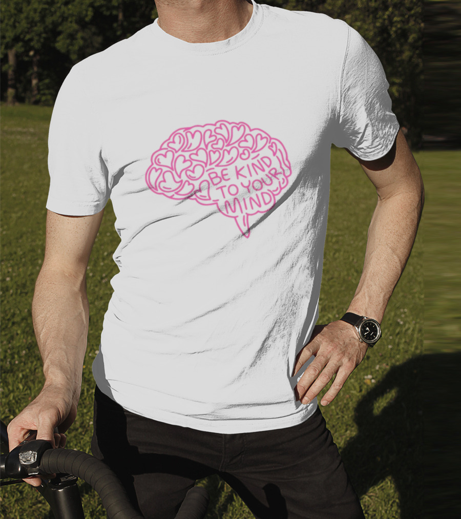 Derrick White Be Kind To Your Mind Heart Brain T-Shirt