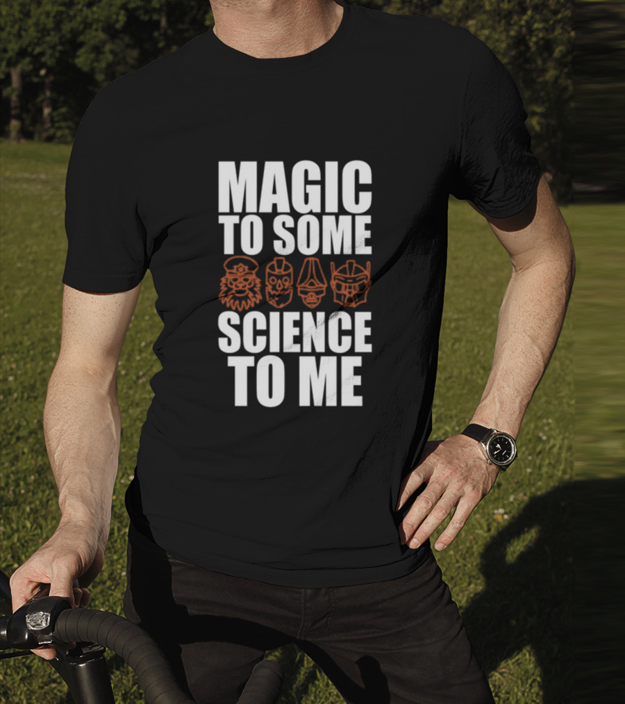 Magic To Some Science To Me Icons T-Shirt
