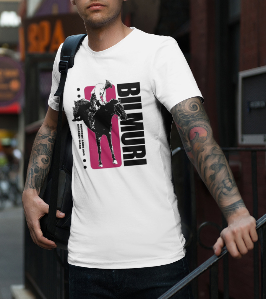 Bilmuri Droopy Loops And Greenish Horse T-Shirt