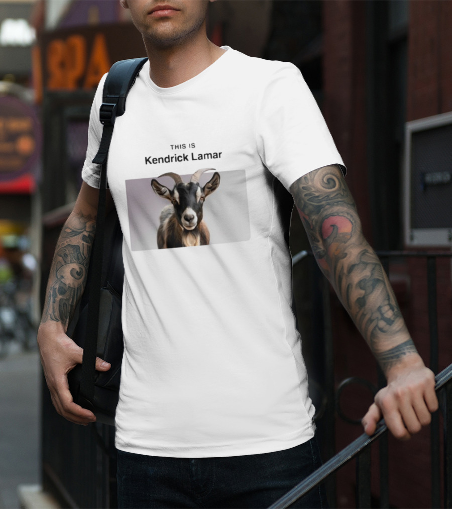 This Is Kendrick Lamar Goat Image T-Shirt