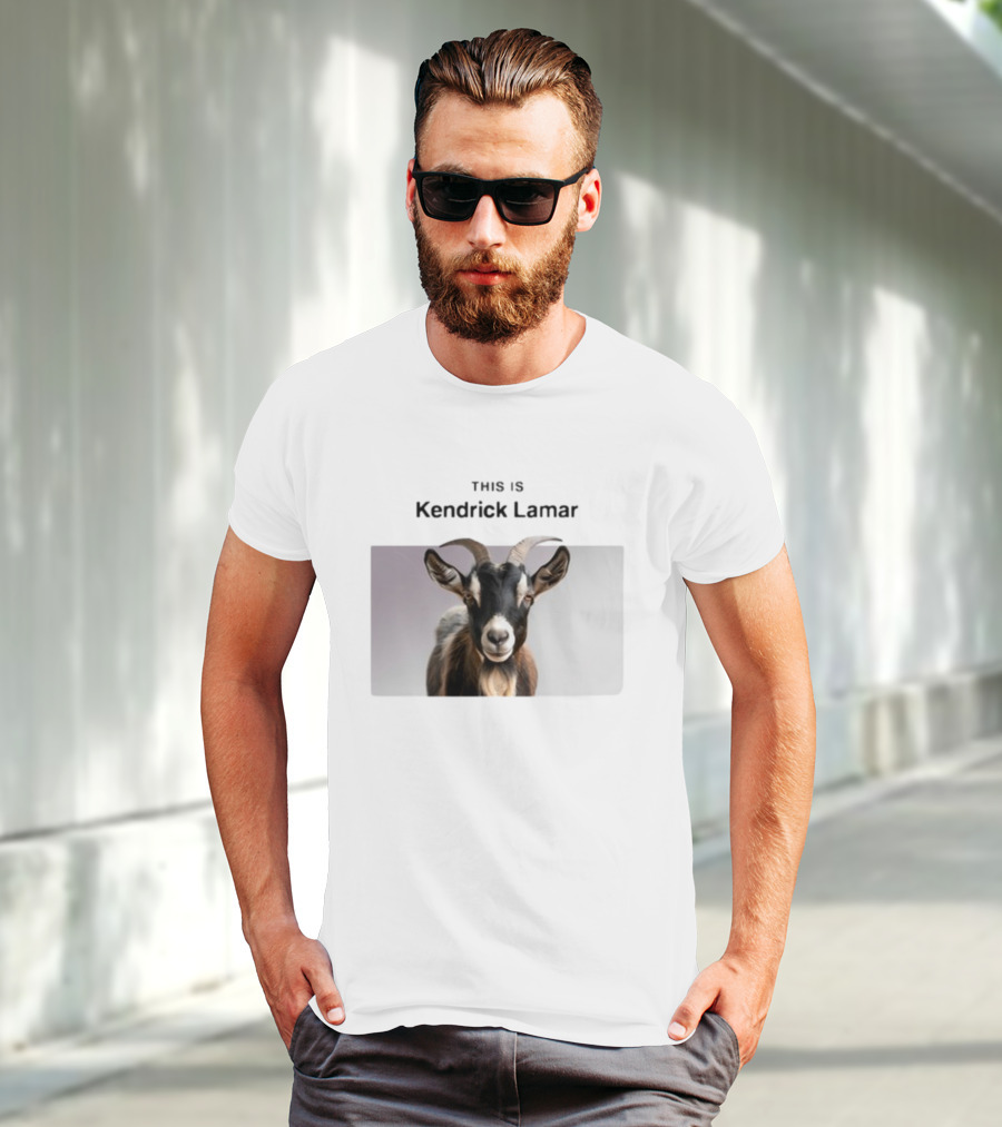 This Is Kendrick Lamar Goat Image T-Shirt