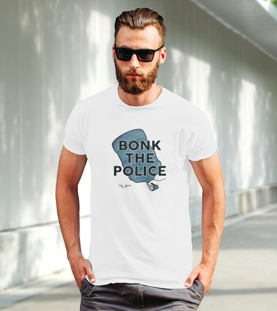 Timecapsuledesign Bonk The Police Water Jug Meme T-Shirt