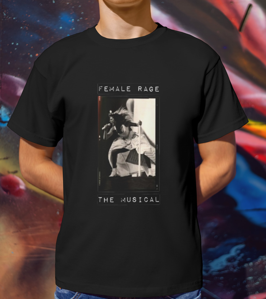 Roseblushstudio Female Rage The Musical Performance Iconic T-Shirt