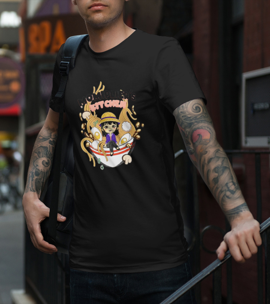 Momiplier's Kitchen Cute Anime Ramen Bowl T-Shirt