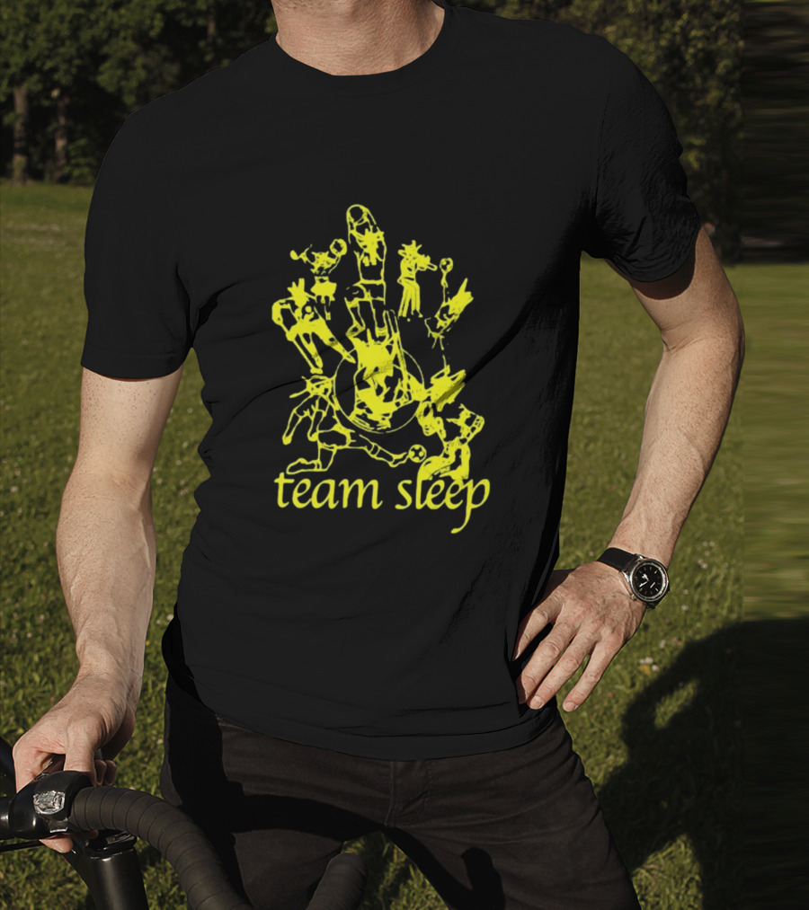 Team Sleep Pee-Chee Sports Figures T-Shirt