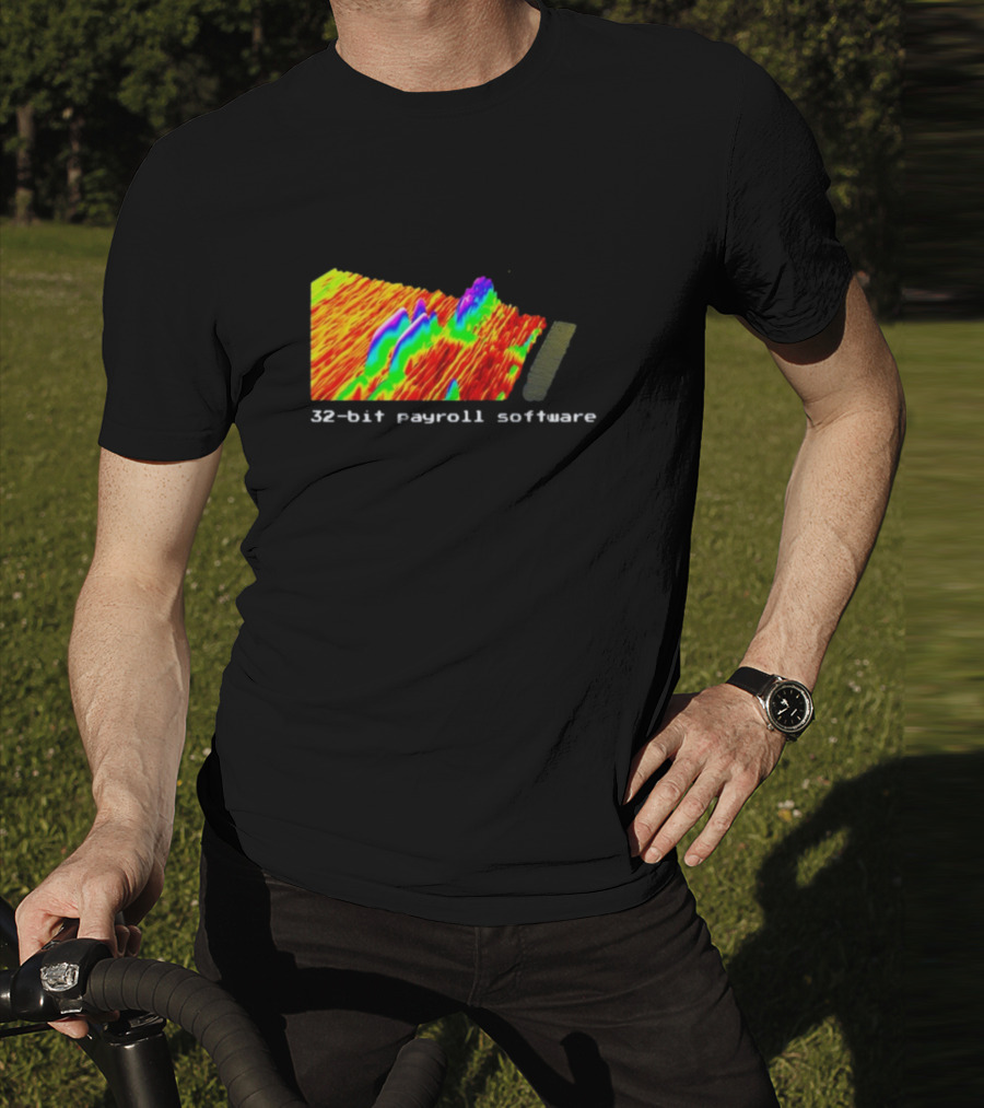 Joinwarp 32-Bit Payroll Software Retro T-Shirt