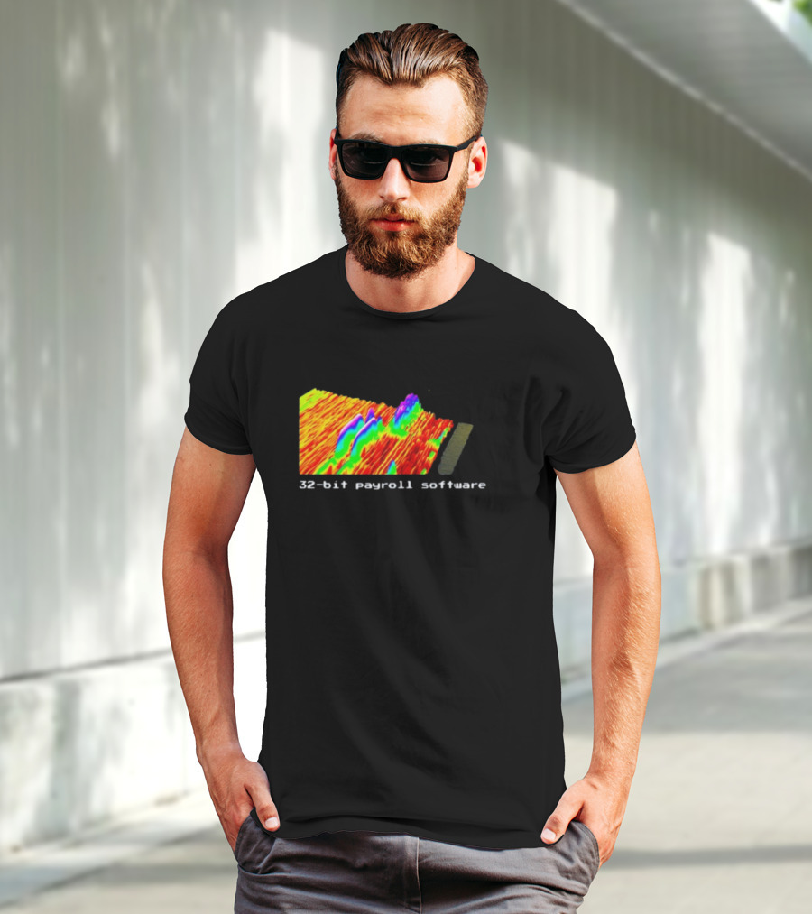 Joinwarp 32-Bit Payroll Software Retro T-Shirt