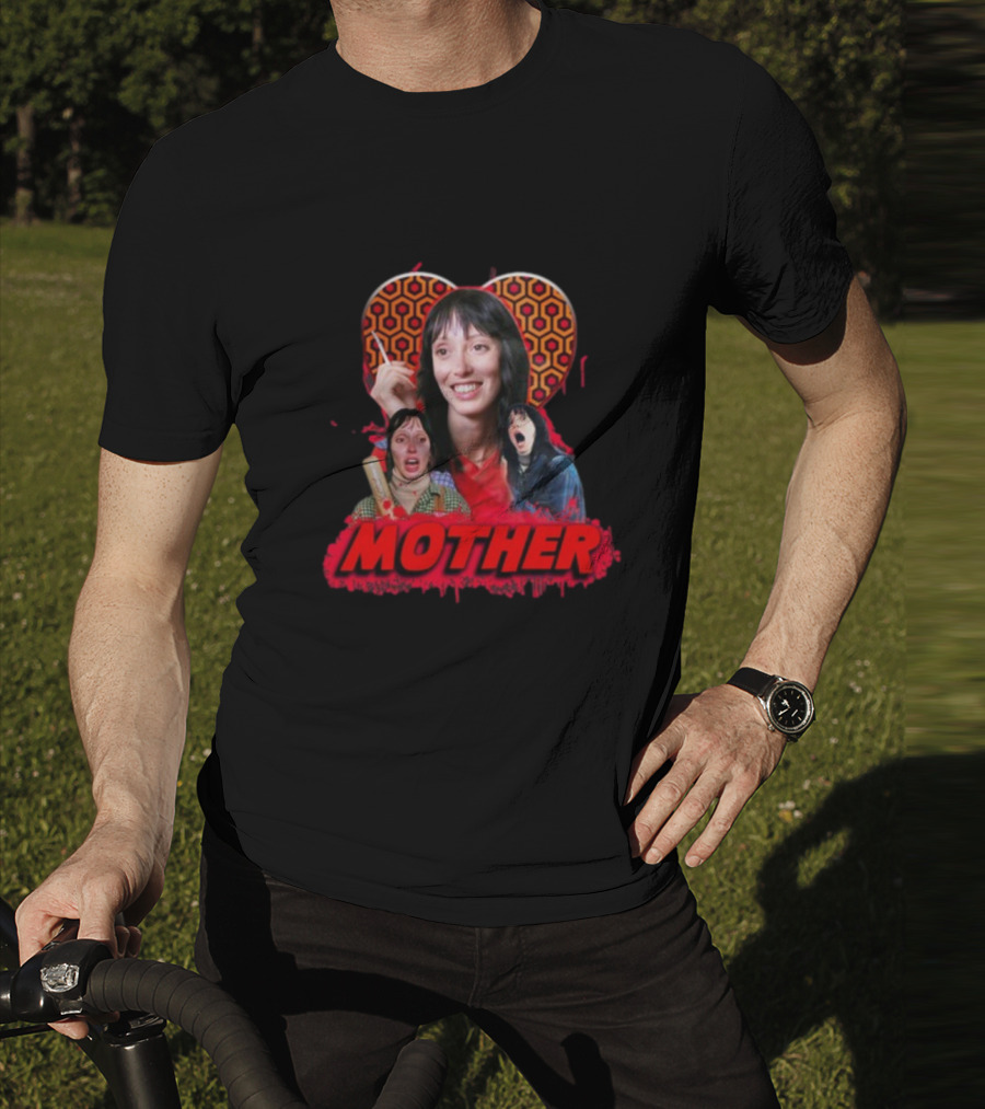 Wendy Torrance Mother Horror Iconic Imagery With Overlook Carpet T-Shirt