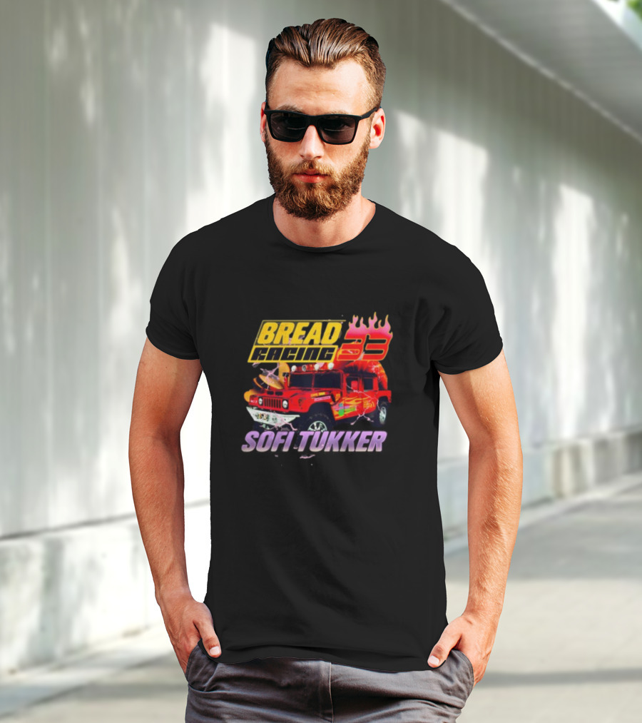 Bread Racing 33 Sofi Tukker Red Hummer With Flames T-Shirt