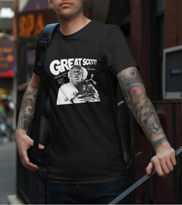 Great Scott Bttf Doc Emmett Brown T-Shirt