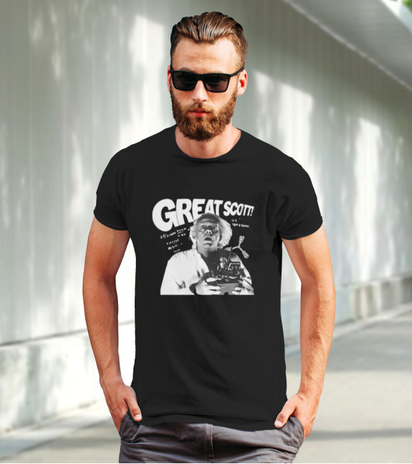 Great Scott Bttf Doc Emmett Brown T-Shirt