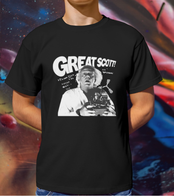 Great Scott Bttf Doc Emmett Brown T-Shirt