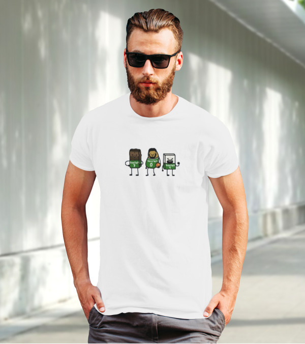 Boston Brownie Potatum White Chocolate Trio T-Shirt