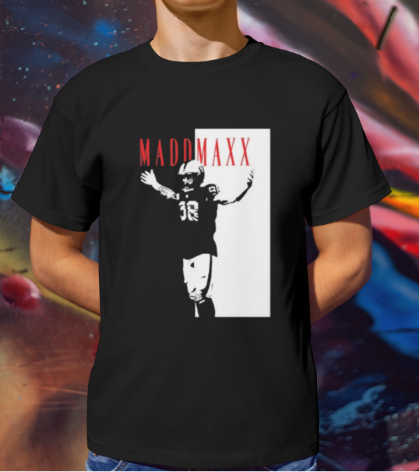 MADD MAXX Football Player T-Shirt